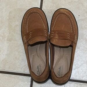 Clarks Women's Brown Loafers